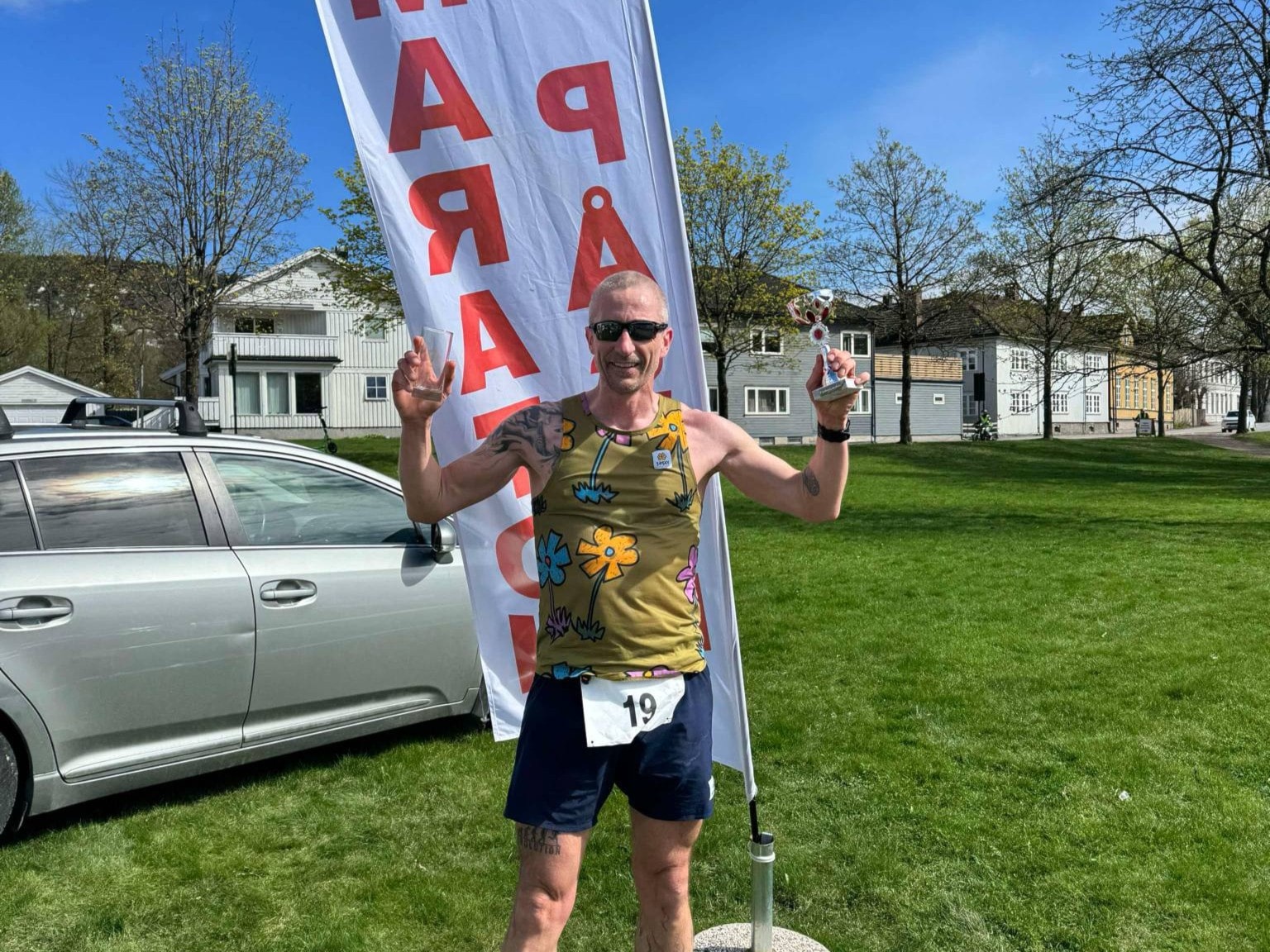 Peter Jensen og Karolina Viktorsson vant Påskemaraton (Drammen)